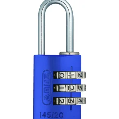 Hot Abus 145/20 KODELÅS 20 MM BLÅ 1 STK