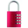 Outlet Abus 145/40 KODELÅS 40 MM RØD 1 STK