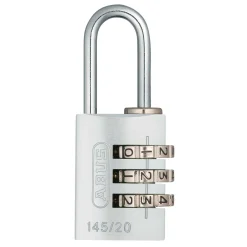 Outlet Abus 145/20 KODELÅS 52,5X22,5X13,5 MM SØLV 1 STK