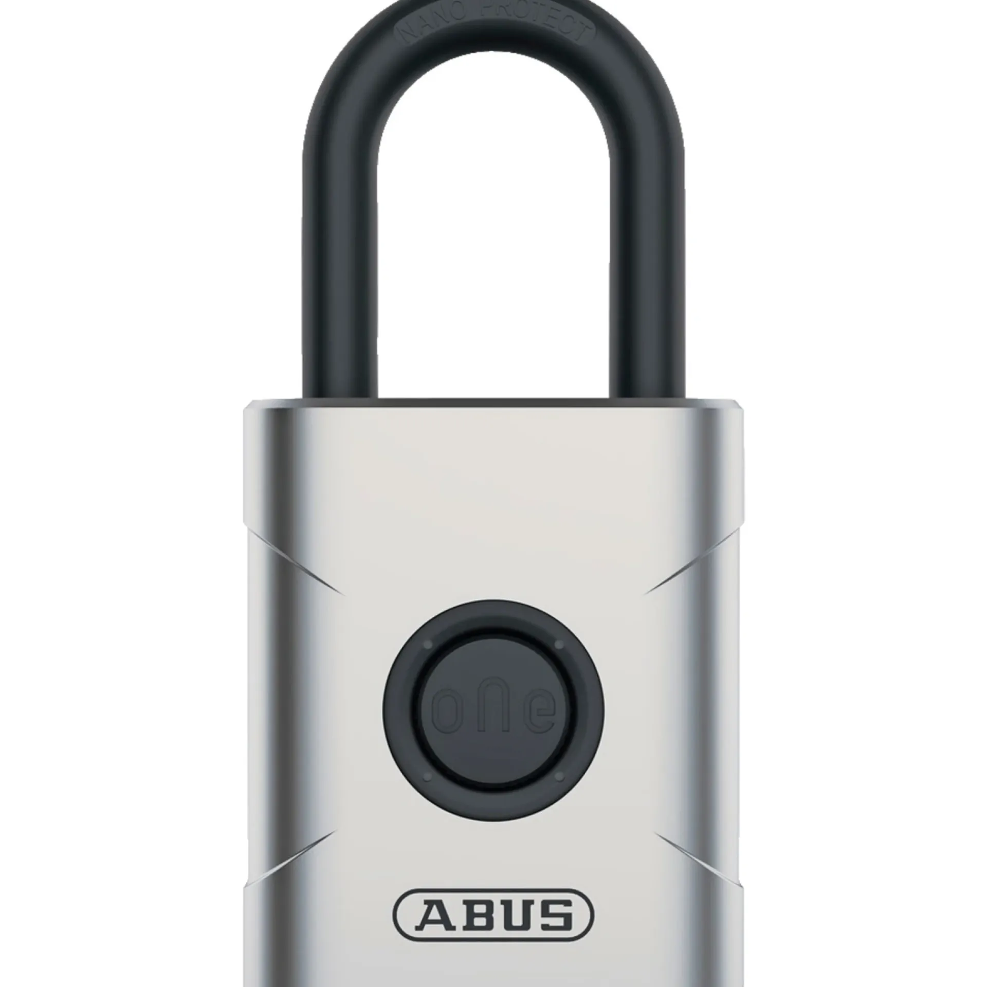 Sale Abus ONE 61/45 HÆNGELÅS 95X45X20 SØLV 1 STK