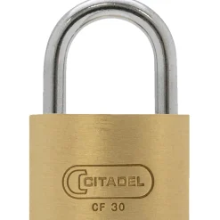 New Abus CF30 C HÆNGELÅS 30 MM MESSING 1 STK