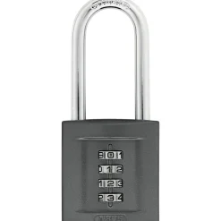 Hot Abus KODEHÆNGELÅS 158/50 HB80 HÆNGELÅS 121X52X80 MM GRÅ 1 STK