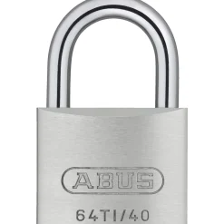 New Abus 64TI/40 HÆNGELÅS 62X40X15 MM SØLV 2 STK