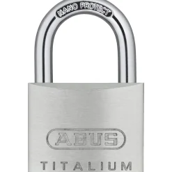 New Abus 64TI/40 HÆNGELÅS 62X40X15 MM SØLV 2 STK