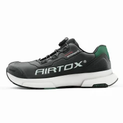Best Airtox FORMULA FL44 SIKKERHEDSSKO SORT/MILITÆRGRØNT 38