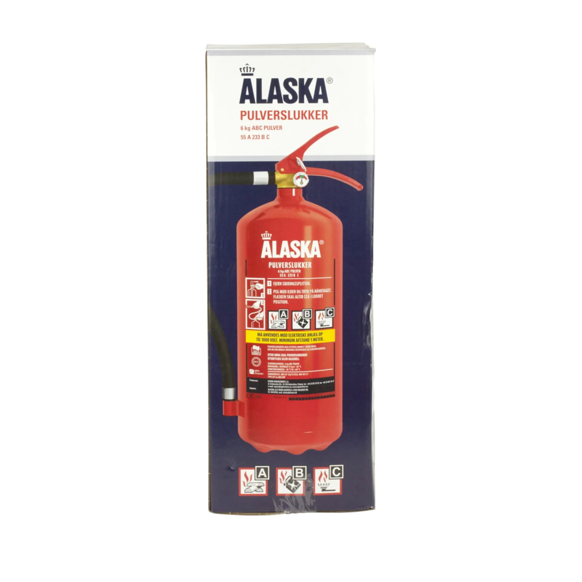 Clearance Alaska AP6 PULVERSLUKKER 6 KG