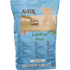 Online Alfix LETFIX PLUS FLISEKLÆB 15 KG LYSEGRÅ