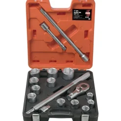 Hot Bahco TOPNØGLESÆT 3/4" 17 DELE