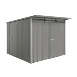 Biohort AVANTGARDE A5 REDSKABSRUM KVARTSGRÅ METALLIC 5,72 M2