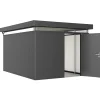 Clearance Biohort CASANOVA CASANOVA REDSKABSRUM MØRKEGRÅ METALLIC 14,19 M2