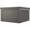 Outlet Biohort CASANOVA CASANOVA REDSKABSRUM MØRKEGRÅ METALLIC 18,49 M2
