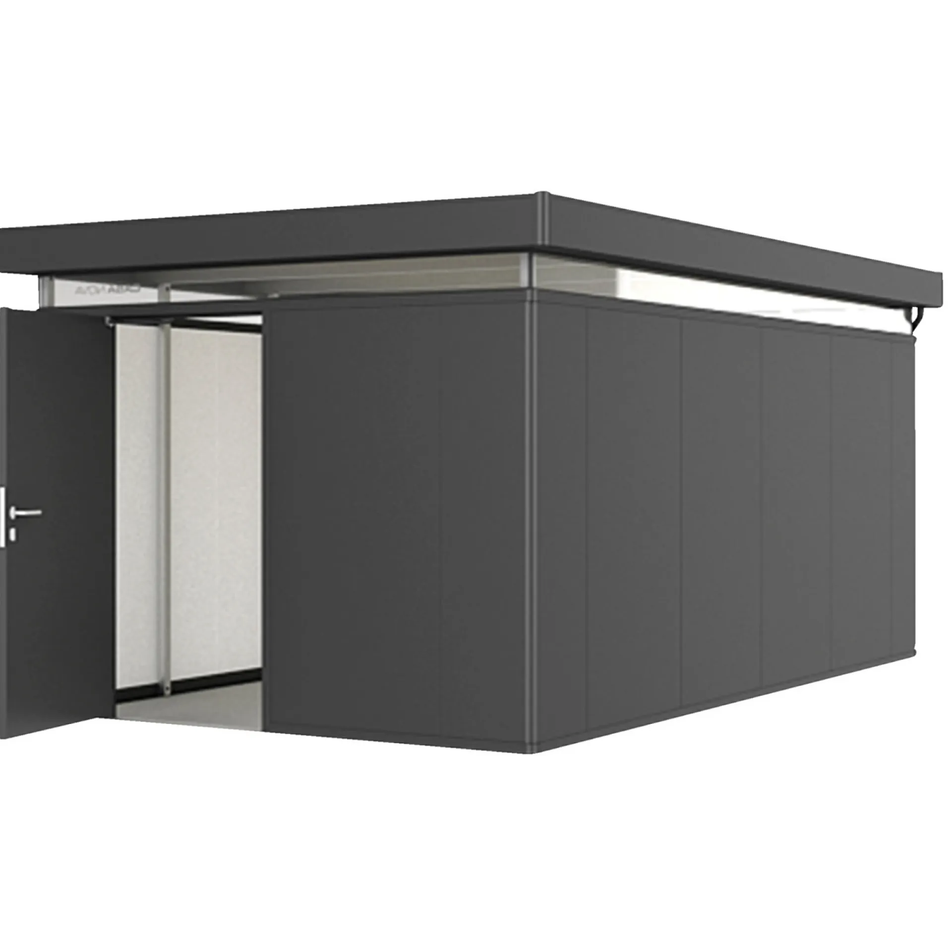 Hot Biohort CASANOVA CASANOVA REDSKABSRUM MØRKEGRÅ METALLIC 17,49 M2