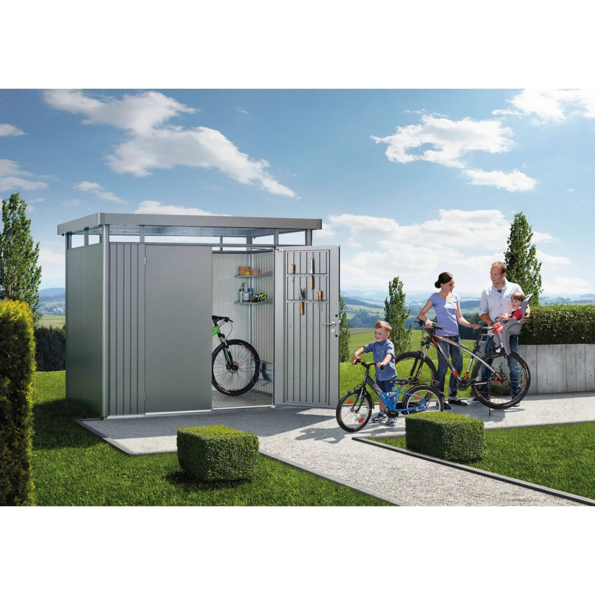 Online Biohort HIGHLINE H4 REDSKABSRUM KVARTSGRÅ METALLIC 7,56 M2