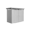 Outlet Biohort HIGHLINE H1 REDSKABSRUM SØLV METALLIC 4,26 M2