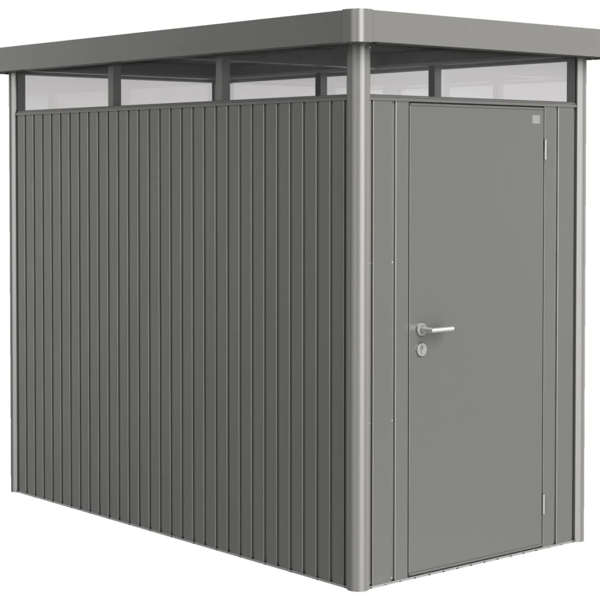 Sale Biohort HIGHLINE HS REDSKABSRUM KVARTSGRÅ METALLIC 4,26 M2