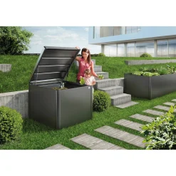 Best Biohort MONAMI KOMPOSTBEHOLDER MØRKEGRÅ METALLIC 1,04 M2
