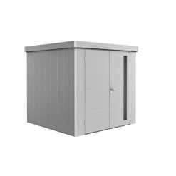 Outlet Biohort NEO 2B REDSKABSRUM SØLV METALLIC 4,84 M2