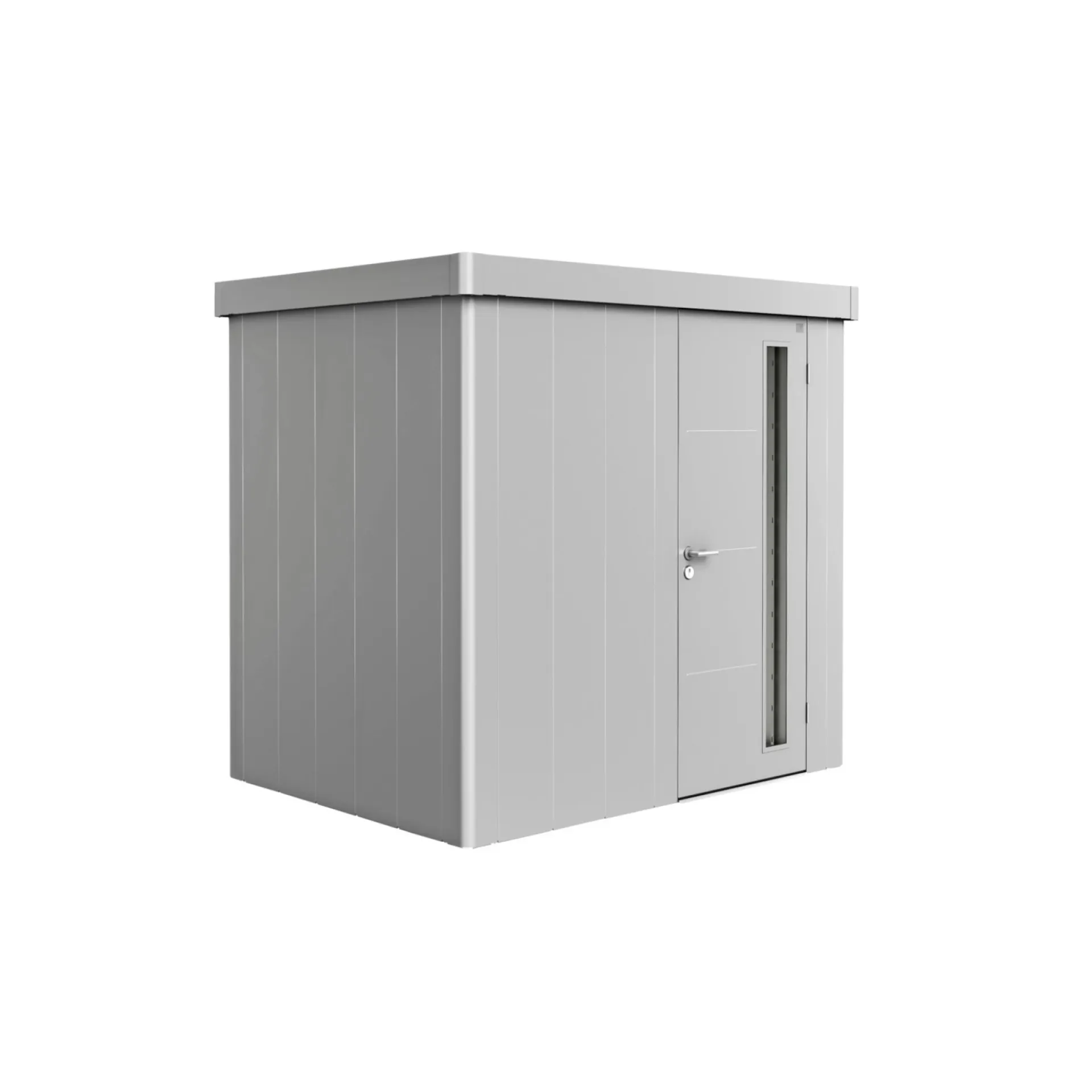 Biohort NEO 1B STANDARD DØR REDSKABSRUM SØLV METALLIC 3,61 M2