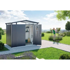 New Biohort PANORAMA P5 REDSKABSRUM KVARTSGRÅ METALLIC 8,68 M2