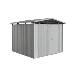 Best Biohort PANORAMA P4 REDSKABSRUM SØLV METALLIC 7,59 M2