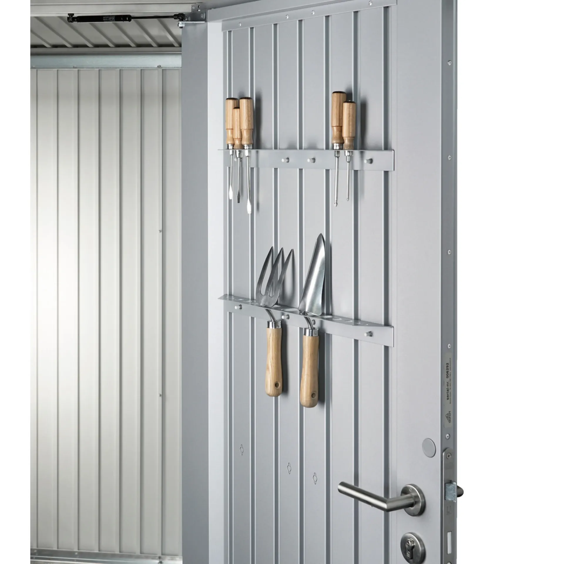 Discount Biohort PANORAMA P2 REDSKABSRUM SØLV METALLIC 5,41 M2