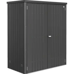 Discount Biohort REDSKABSRUM STR. 150 REDSKABSRUM MØRKEGRÅ METALLIC 1,29 M2
