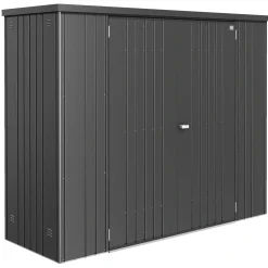 Biohort REDSKABSRUM STR. 230 REDSKABSRUM MØRKEGRÅ METALLIC 1,91 M2