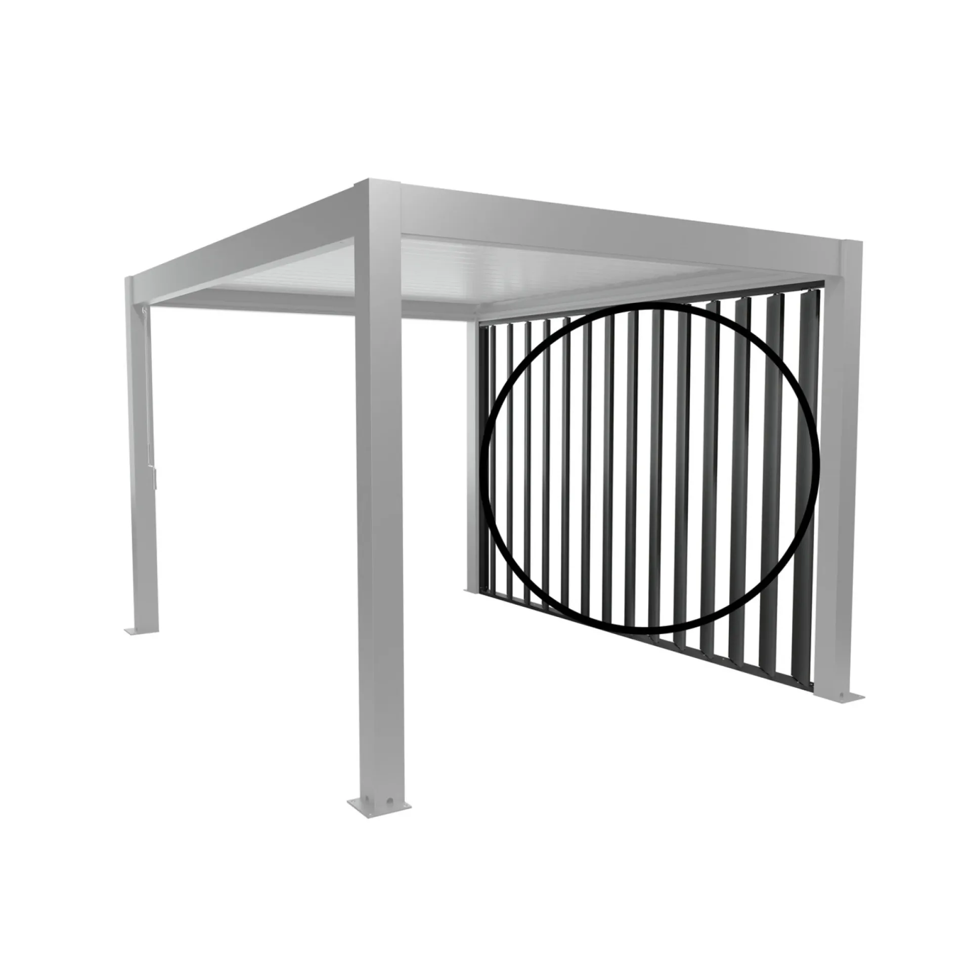 New Biohort SIDEVÆG PERGOLA 2.35 X 3.64 M
