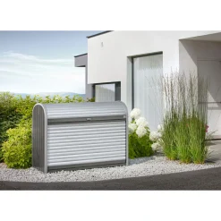 Outlet Biohort STOREMAX STR. 160 REDSKABSRUM KVARTSGRÅ METALLIC 1,27 M2