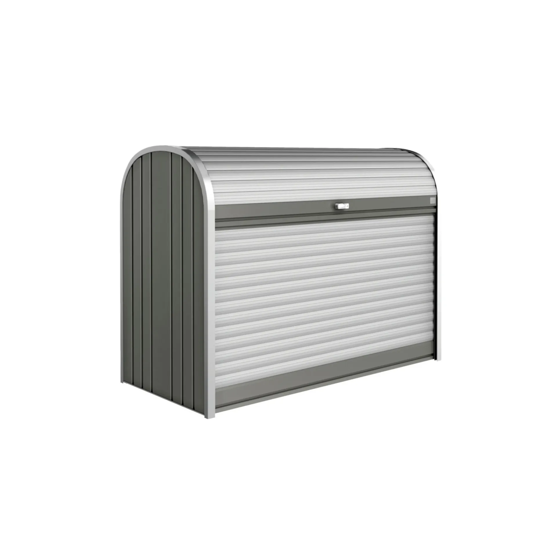 Outlet Biohort STOREMAX STR. 160 REDSKABSRUM KVARTSGRÅ METALLIC 1,27 M2