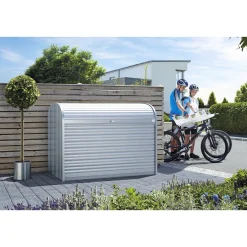 Clearance Biohort STOREMAX STR. 190 REDSKABSRUM SØLV METALLIC 1,84 M2