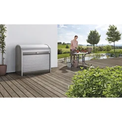 Clearance Biohort STOREMAX STR. 120 REDSKABSRUM KVARTSGRÅ METALLIC 0,85 M2