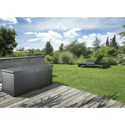 Best Biohort STR. 200 HYNDEBOKS MØRKEGRÅ METALLIC