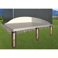Hot Biohort TILBEHØR JORDSKRUEFUNDAMENTS BOR ALUMINIUMSGRÅ