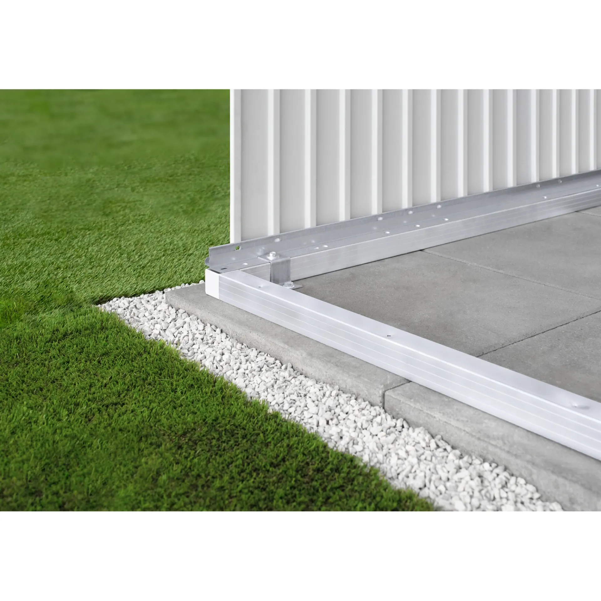 Outlet Biohort TILBEHØR STR. 3 GULVRAMME ALUMINIUMSGRÅ