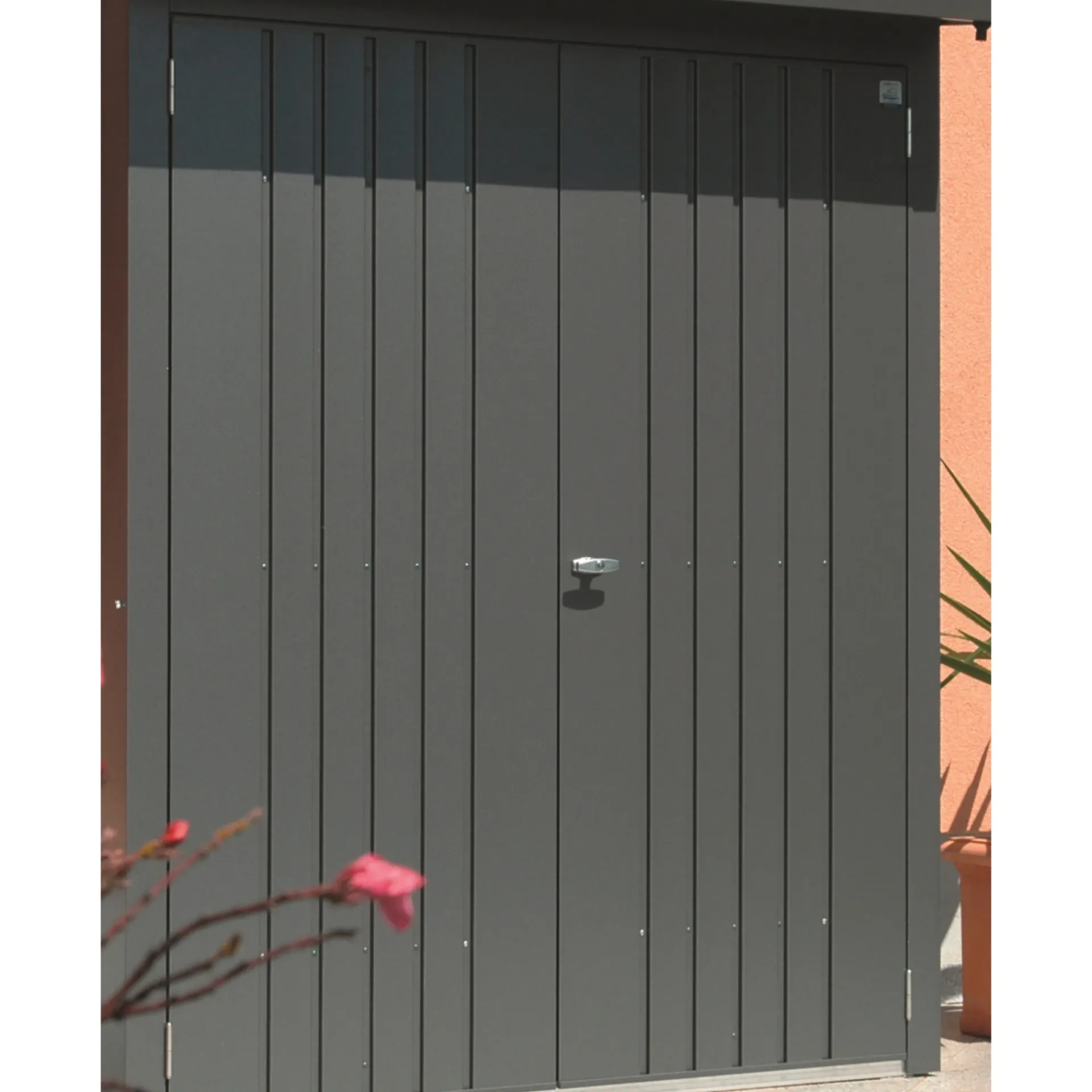 Outlet Biohort TILBEHØR WOODSTOCK STR. 230 DØRPAKKE MØRKEGRÅ METALLIC