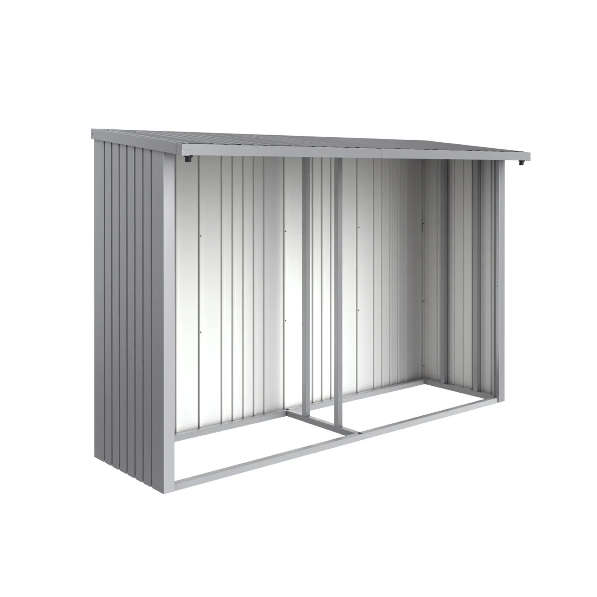 Best Biohort WOODSTOCK 300 BAGVÆG SØLV METAL 0,41 M2