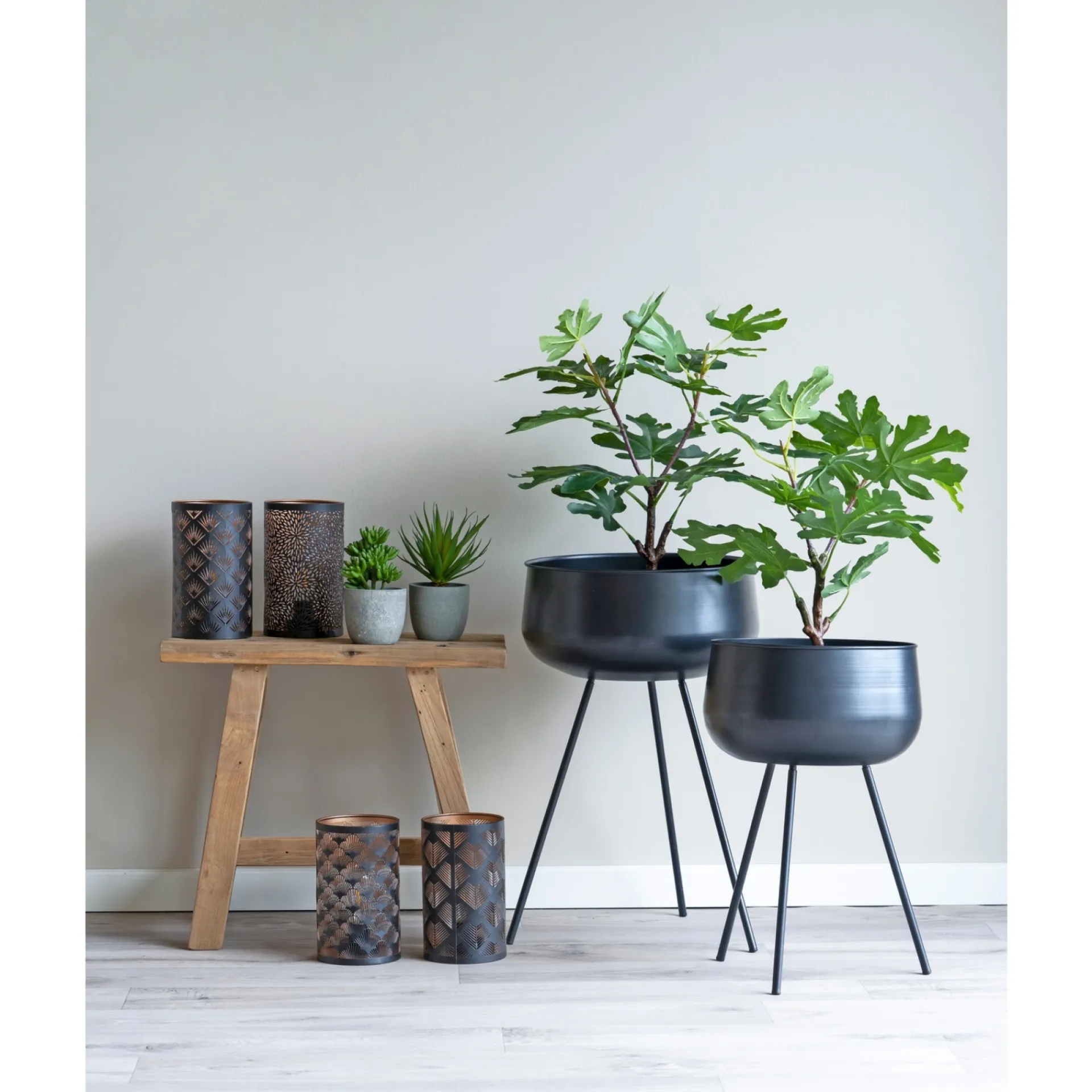 Discount Boliginteriør BOLIGINTERIØR BLOMSTERSTANDERSÆT 46-56 CM