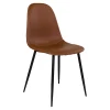 Best Boliginteriør BOLIGINTERIØR FREJA SPISESTOL BRUN/SORT 88 X 47 X 55 CM