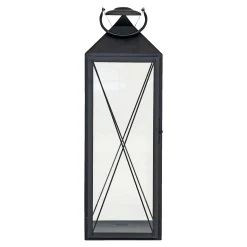 Boliginteriør BOLIGINTERIØR LANTERNE H70 CM SORT