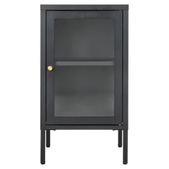 Outlet Boliginteriør BOLIGINTERIØR NELA SKAB SORT 68 X 43 X 23 CM