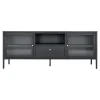 Outlet Boliginteriør BOLIGINTERIØR NELA TV-BÆNK SORT 60 X 160 X 35 CM
