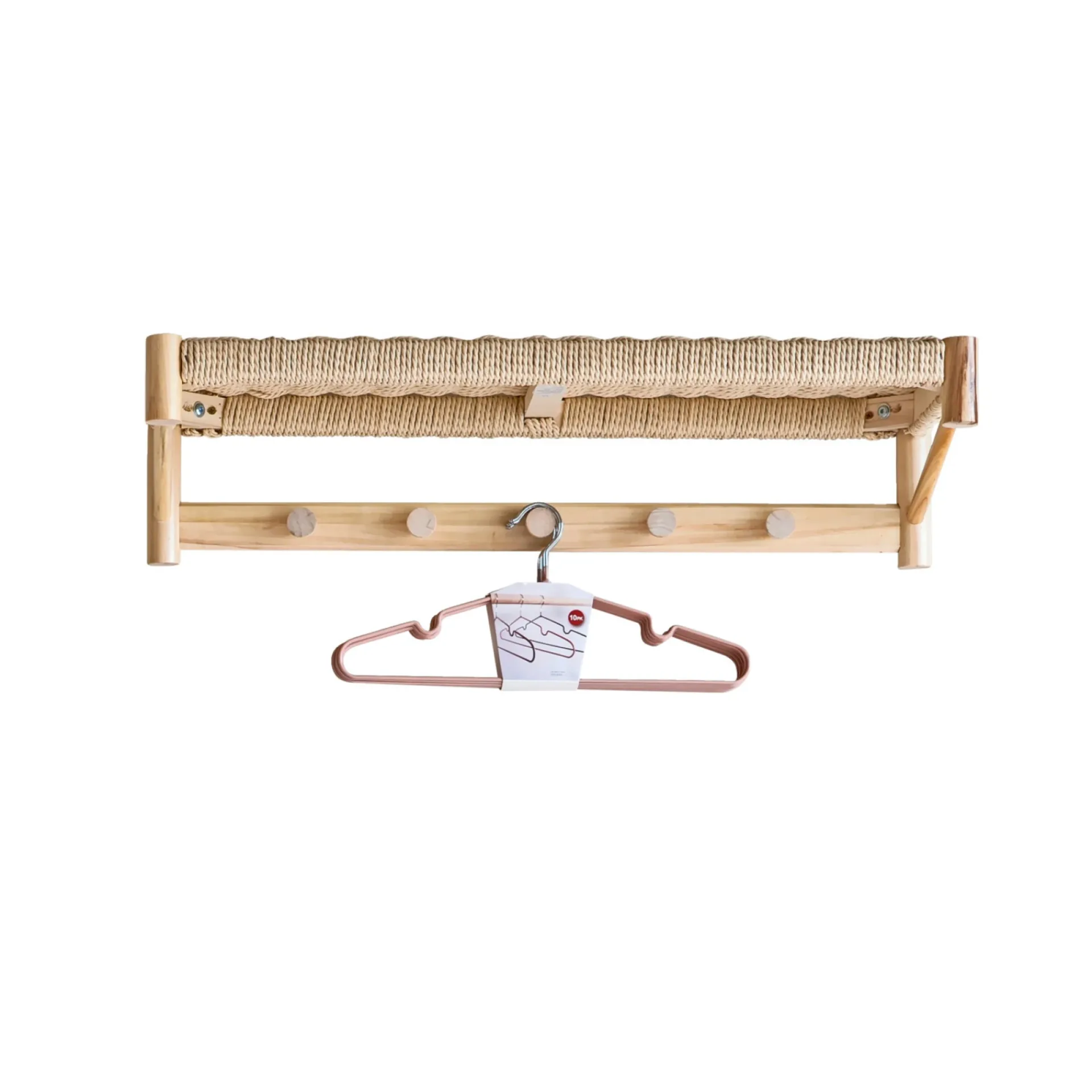 Clearance Boliginteriør BOLIGINTERIØR NOVA HATTEHYLDE POPPEL 17 X 78 X 31 CM