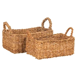 Best Boliginteriør BOLIGINTERIØR SØGRÆS KURVESÆT NATUR H11/H13 CM