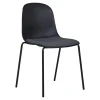 Discount Boliginteriør BOLIGINTERIØR STELLA SPISESTOL SORT 85 X 50 X 53 CM