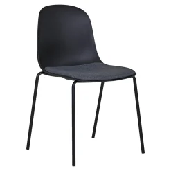 Discount Boliginteriør BOLIGINTERIØR STELLA SPISESTOL SORT 85 X 50 X 53 CM