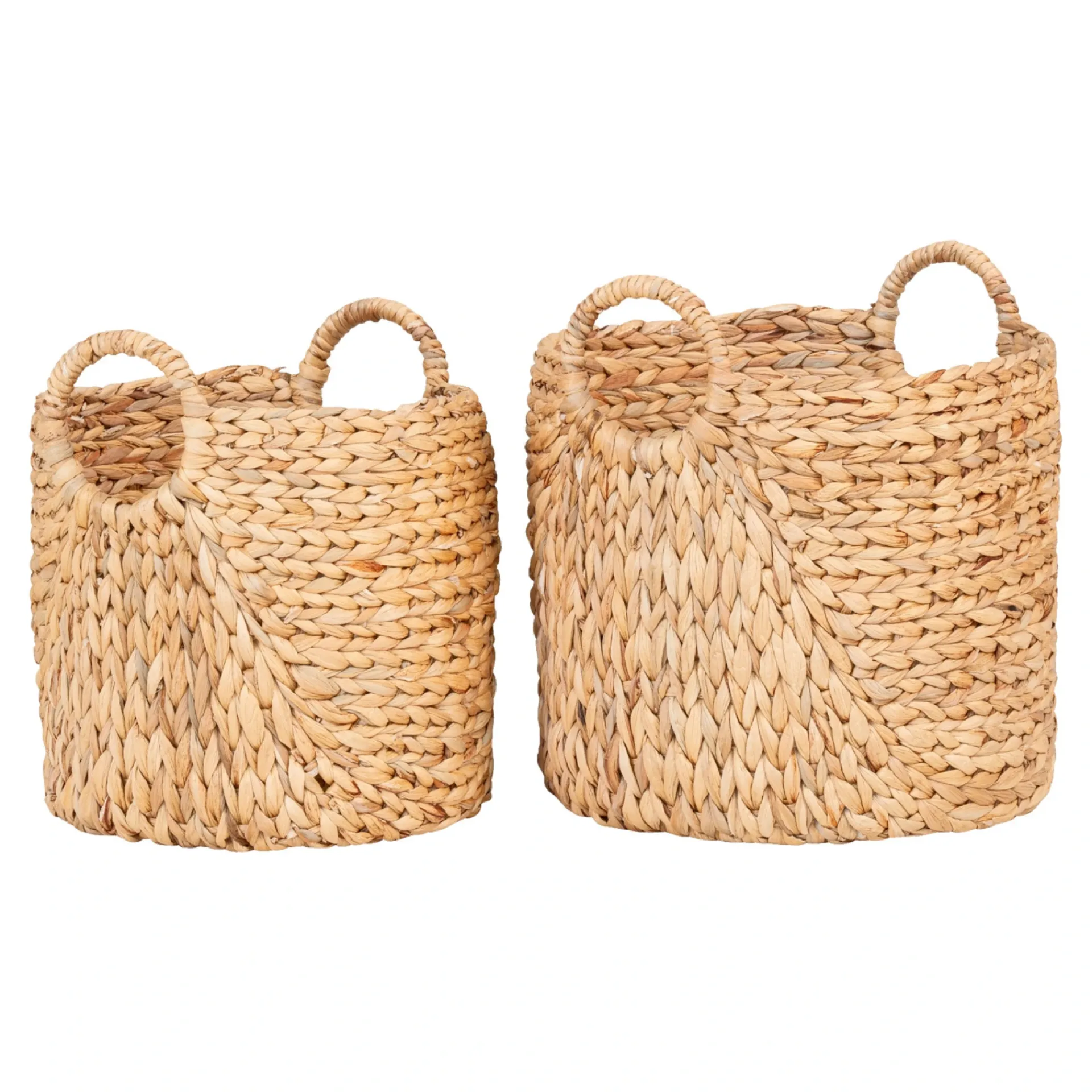 Best Boliginteriør BOLIGINTERIØR VANDHYACINT KURVESÆT NATUR H30/H35 CM