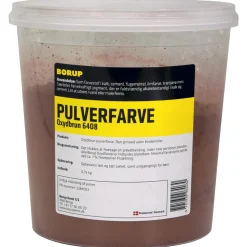 Outlet Borup 6408 OXYDFARVE 750 G BRUN