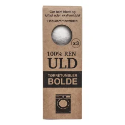 Hot Borup ULD TØRREBOLDE 3 STK