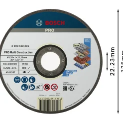 Sale Bosch ACS 60 V BF SKÆRESKIVE 125MM 1 STK